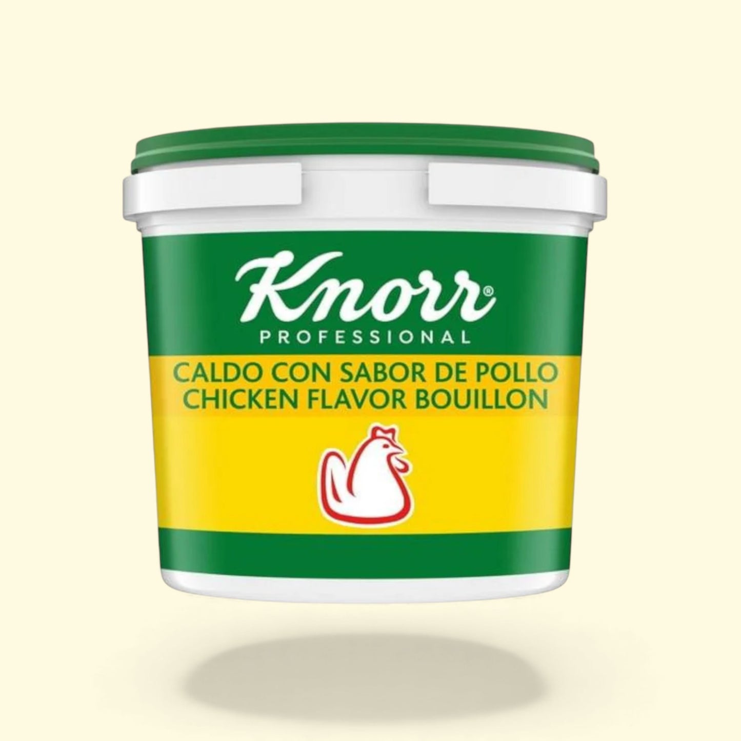 Knorr Professional caldo con sabor de pollo chicken flavor bouillon container 