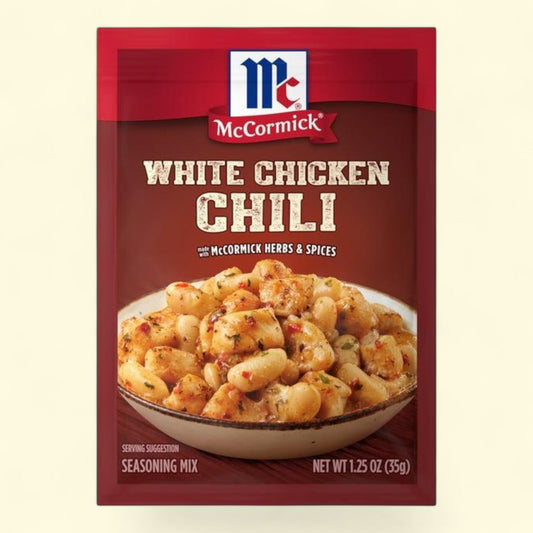 McCormick White Chicken Chili Seasoning Mix, 1.25 oz