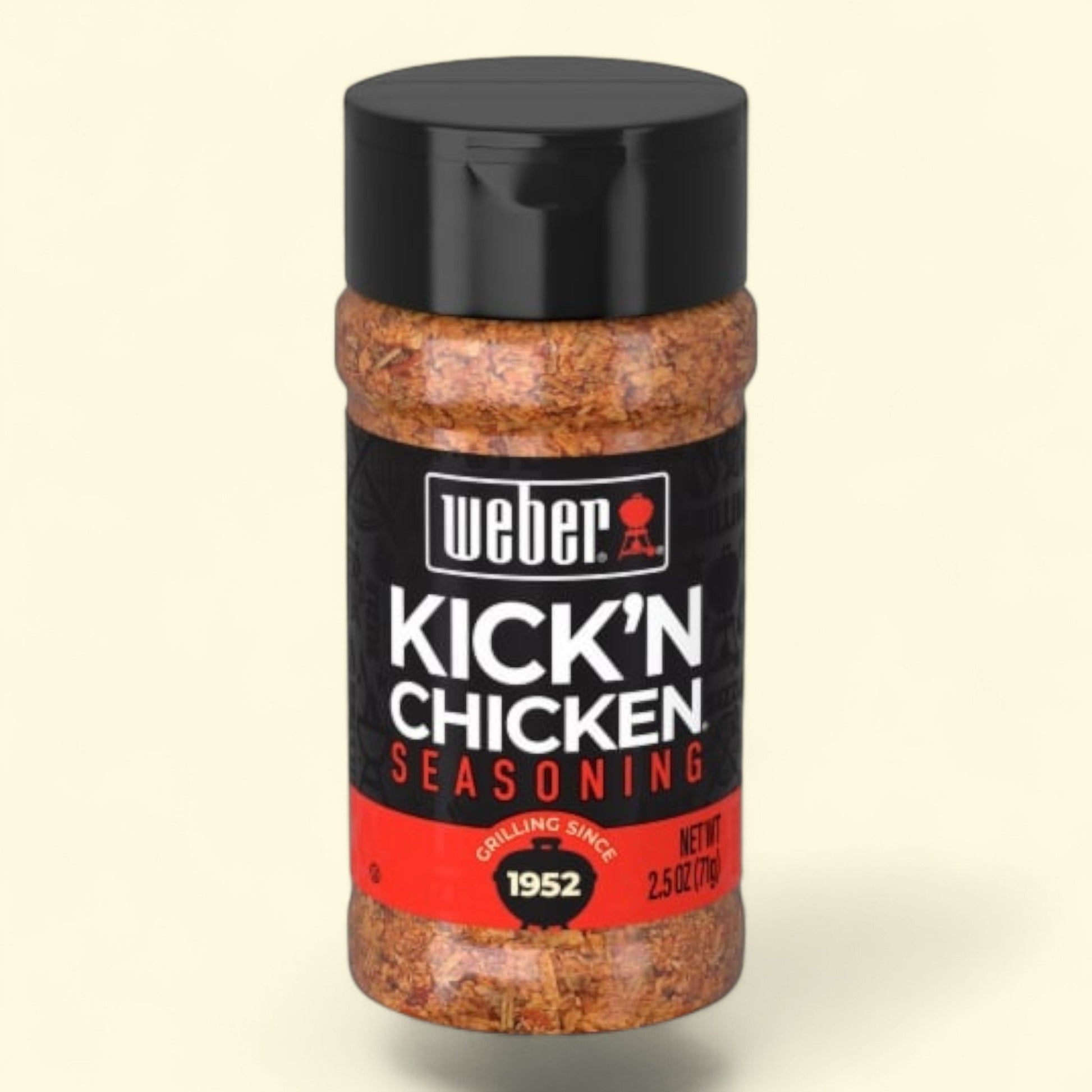 Weber Kick'N Chicken Seasoning, Kosher, 2.5 oz — authentic US product shipped worldwide by Treatspree