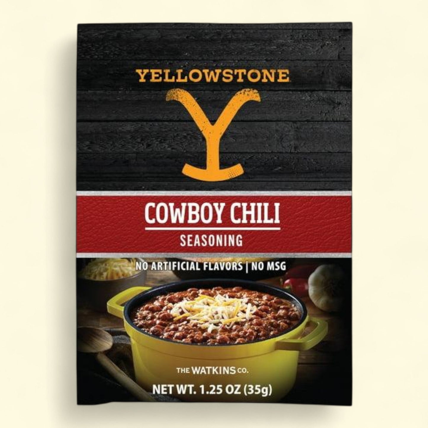 Yellowstone Cowboy Chili Seasoning, 1.25 oz