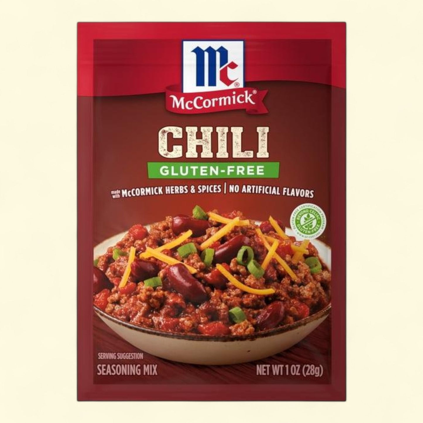 McCormick Chili Seasoning Mix, 1 oz