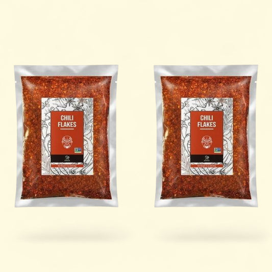 Soeos Sichuan Chili Flakes, 8oz (226g) x 2 packs, total 16 oz