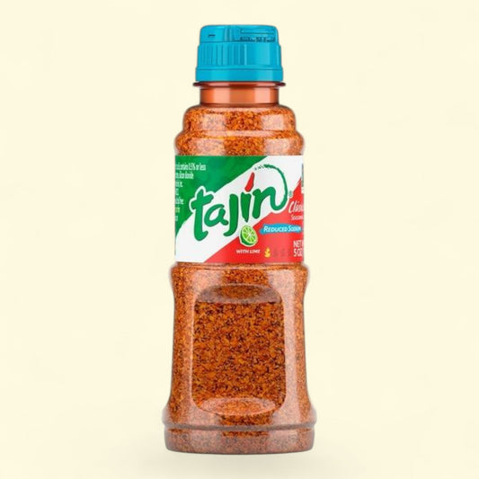 Tajín Clásico Reduced Sodium Seasoning, 5 oz. — authentic US product shipped worldwide by Treatspree
