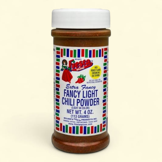 Fiesta Fancy Light Chili Powder, 4 oz Jar