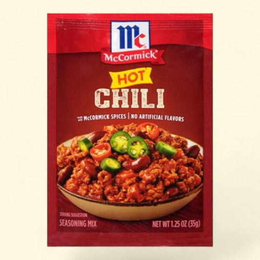 McCormick Hot Chili Seasoning Mix, 1.25 oz