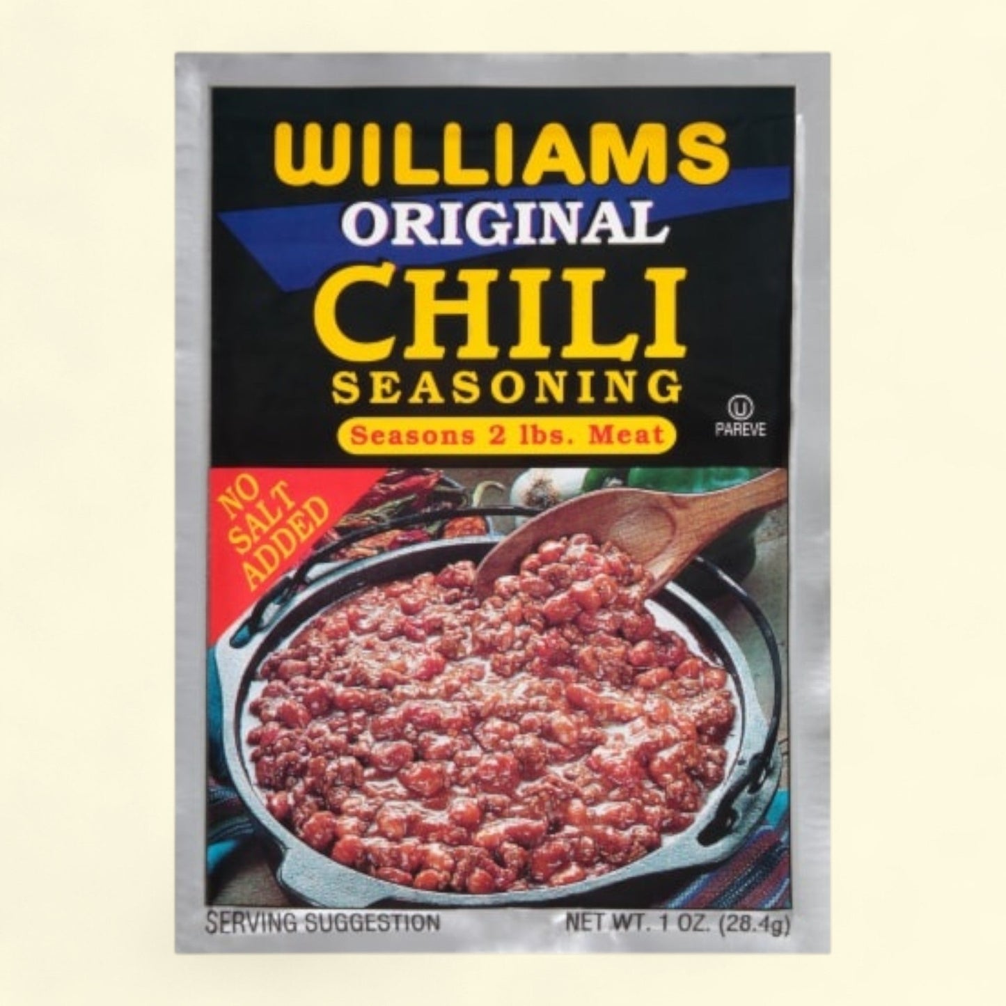 Williams Chili Seasoning, Original, 1 oz — authentic US product shipped worldwide by Treatspree