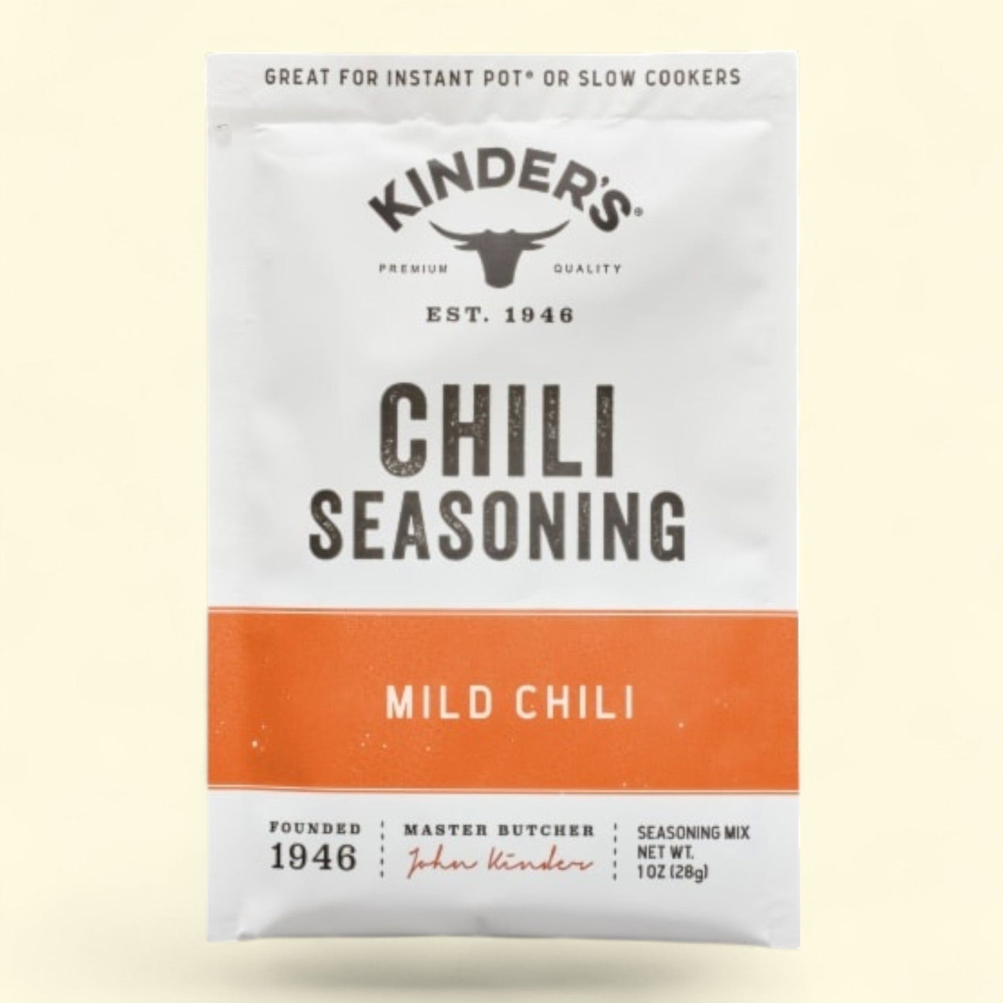 Kinder's Mild Chili Seasoning Mix, 1 oz — authentic US product shipped worldwide by Treatspree