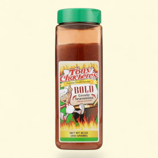 Tony Chachere's, Seasoning, Cajun, Bold, 30 oz