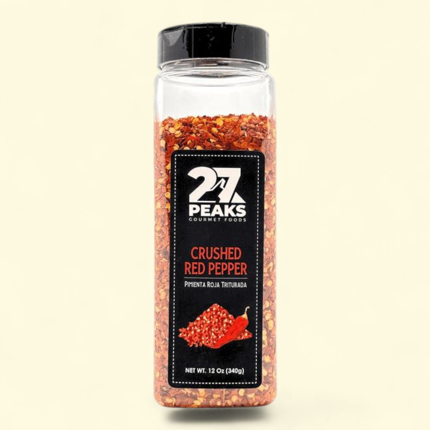 27 Peaks Crushed Red Pepper Flakes, 12 oz