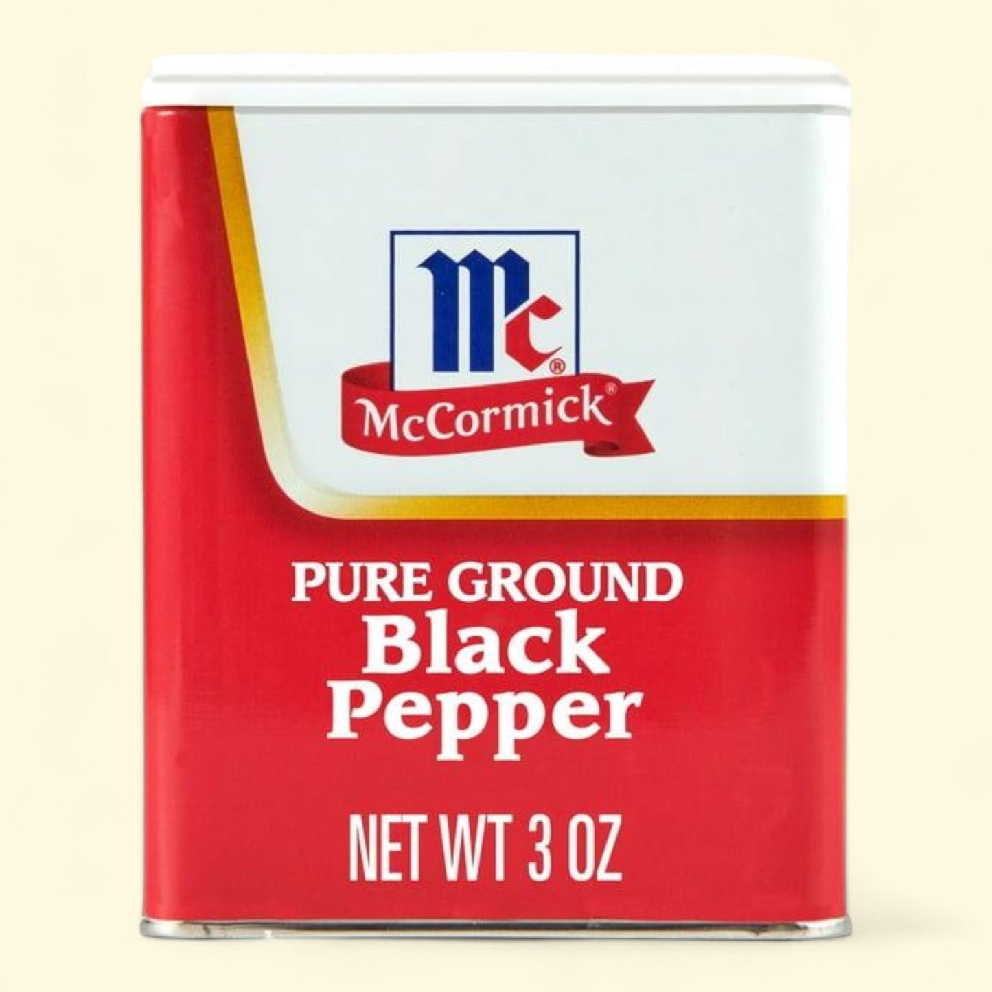McCormick Pure Ground Black Pepper, 3 oz