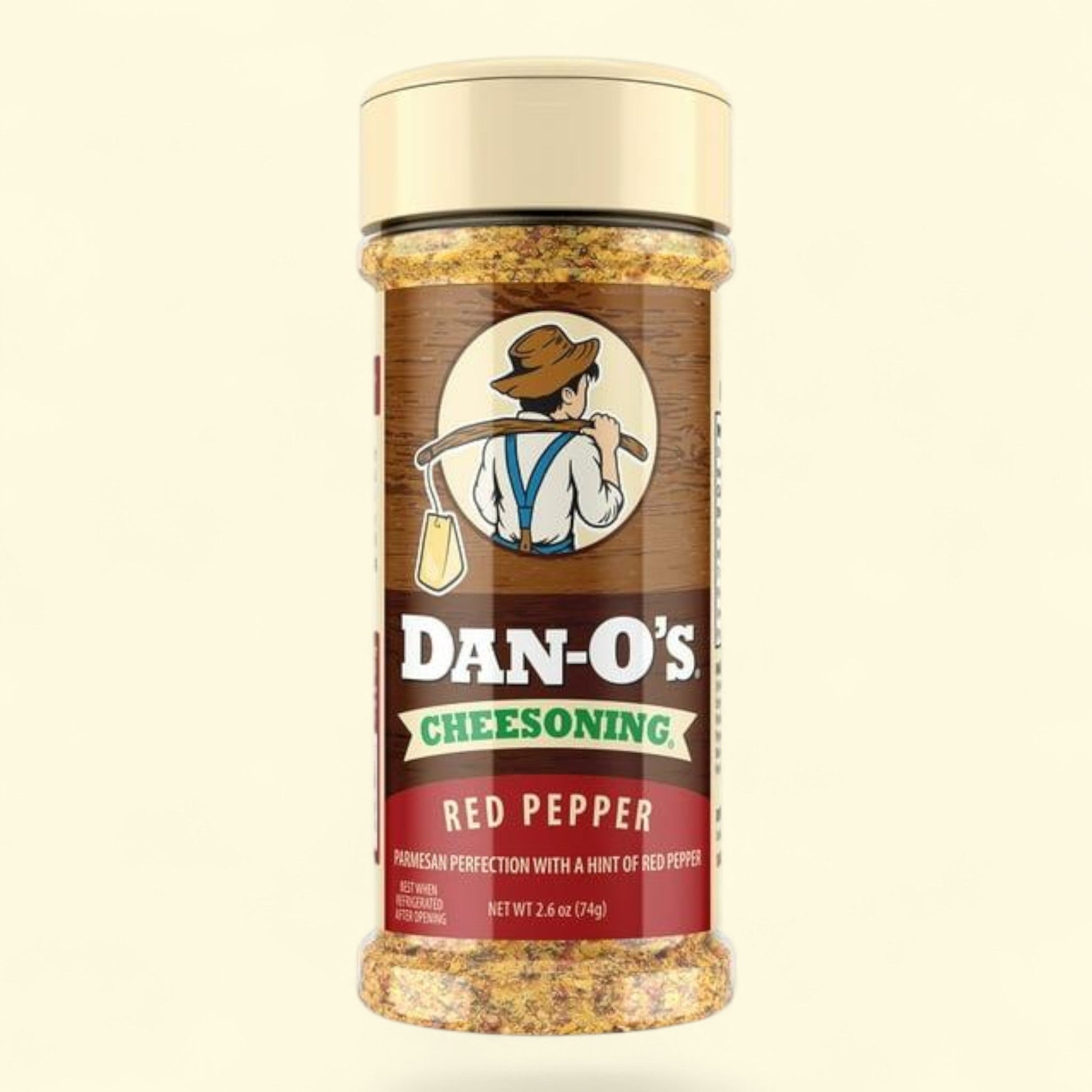 Dan-O's Seasoning, Red Pepper Cheesoning, 2.60 oz — authentic US product shipped worldwide by Treatspree