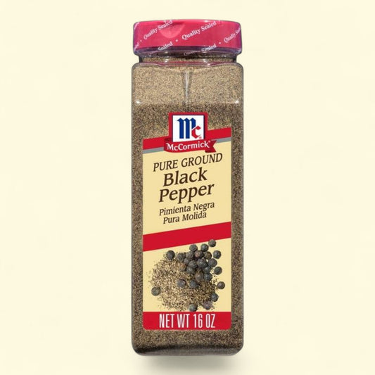 McCormick Pure Ground Black Pepper, 16 oz.