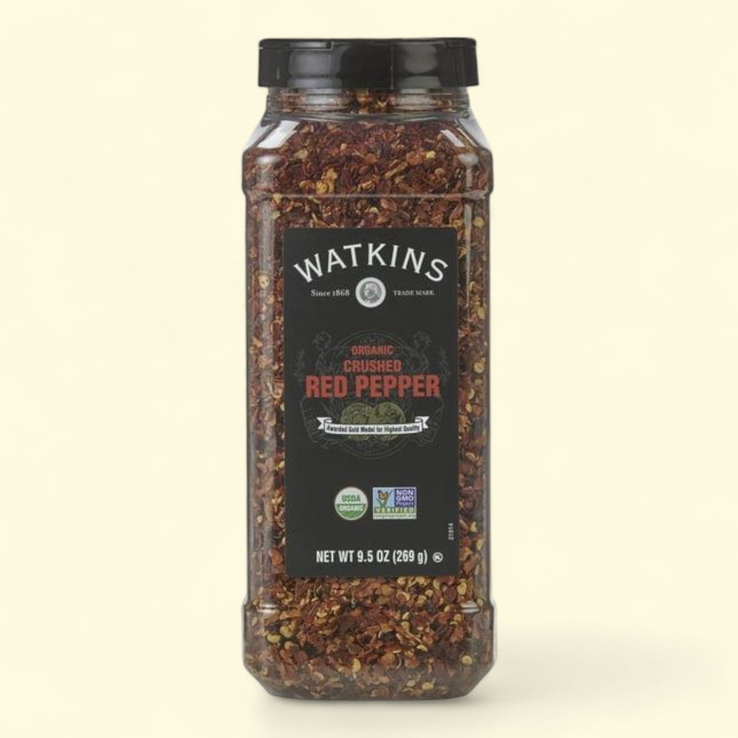 Watkins Gourmet Crushed Red Pepper Spice Jar, 9.5 oz — authentic US product shipped worldwide by Treatspree