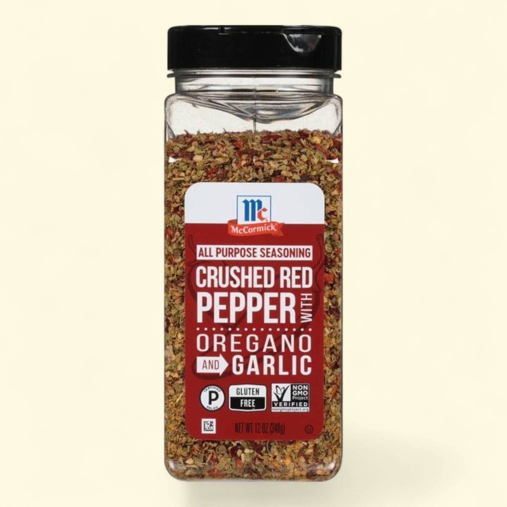 McCormick Crushed Red Pepper Seasoning, 12 oz Bottle — authentic US product shipped worldwide by Treatspree
