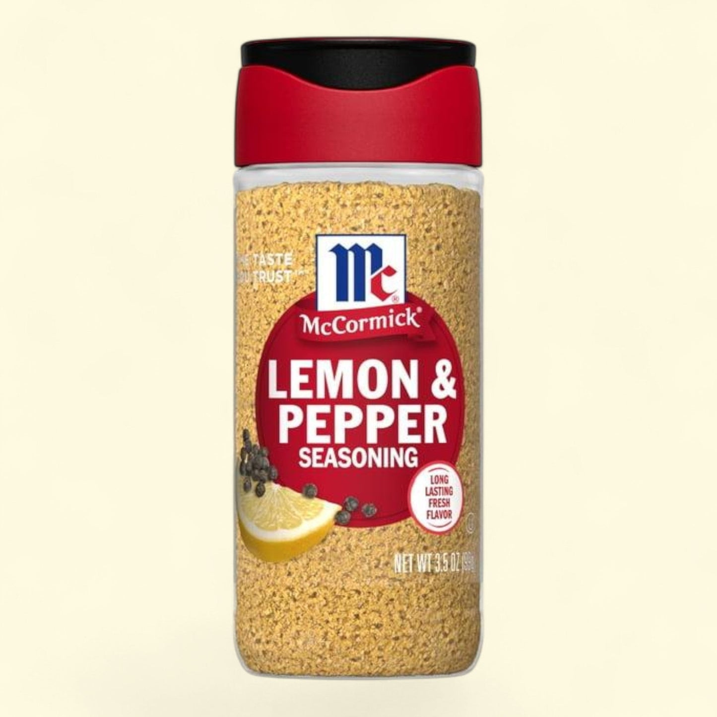 McCormick Lemon & Pepper Seasoning, 3.5 oz — authentic US product shipped worldwide by Treatspree