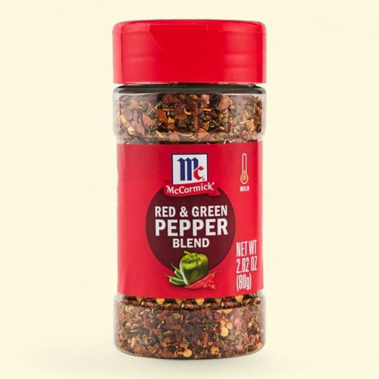 McCormick Red & Green Pepper Blend Seasoning, 2.82 oz