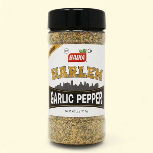 Badia Harlem Garlic Pepper, 6 oz
