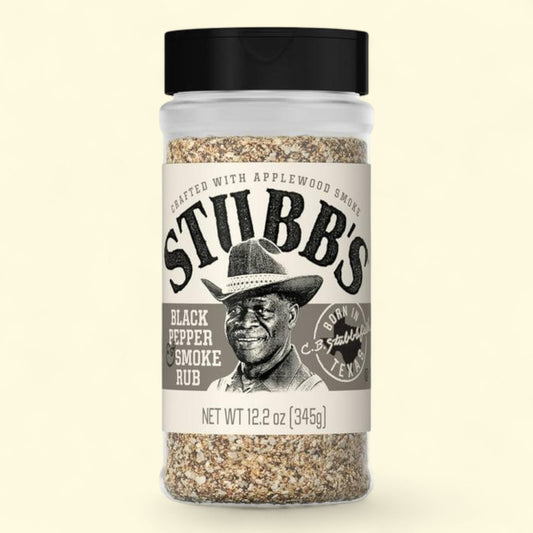 Stubb's Black Pepper & Smoke Rub, 12.2 oz