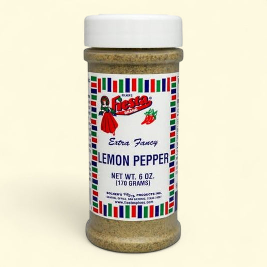 Fiesta Lemon Pepper, 6 oz Jar