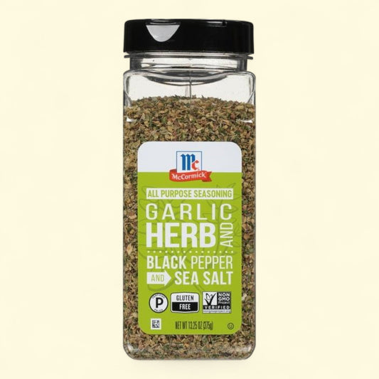 McCormick Garlic, Herb and Black Pepper and Sea Salt All Purpose Seasoning, 13.25 oz