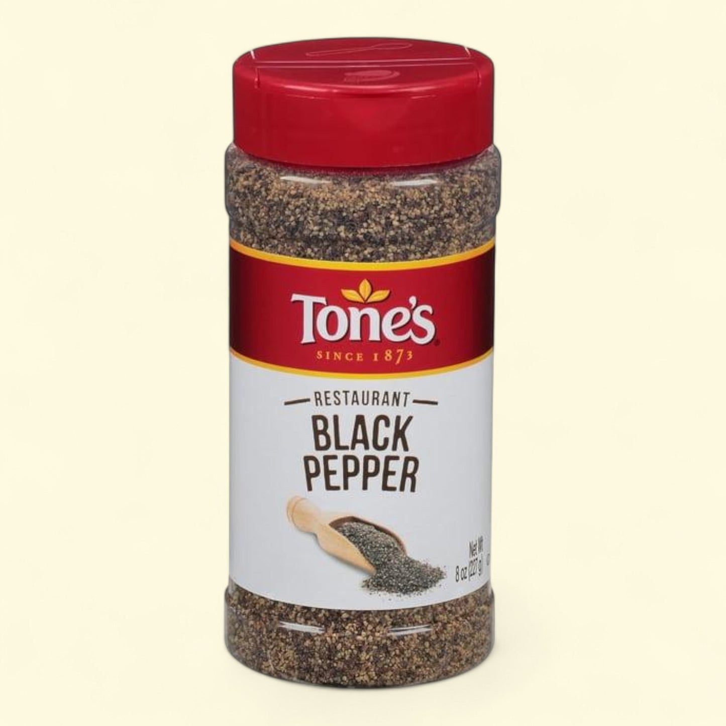 Tone's Black Pepper, 8 oz