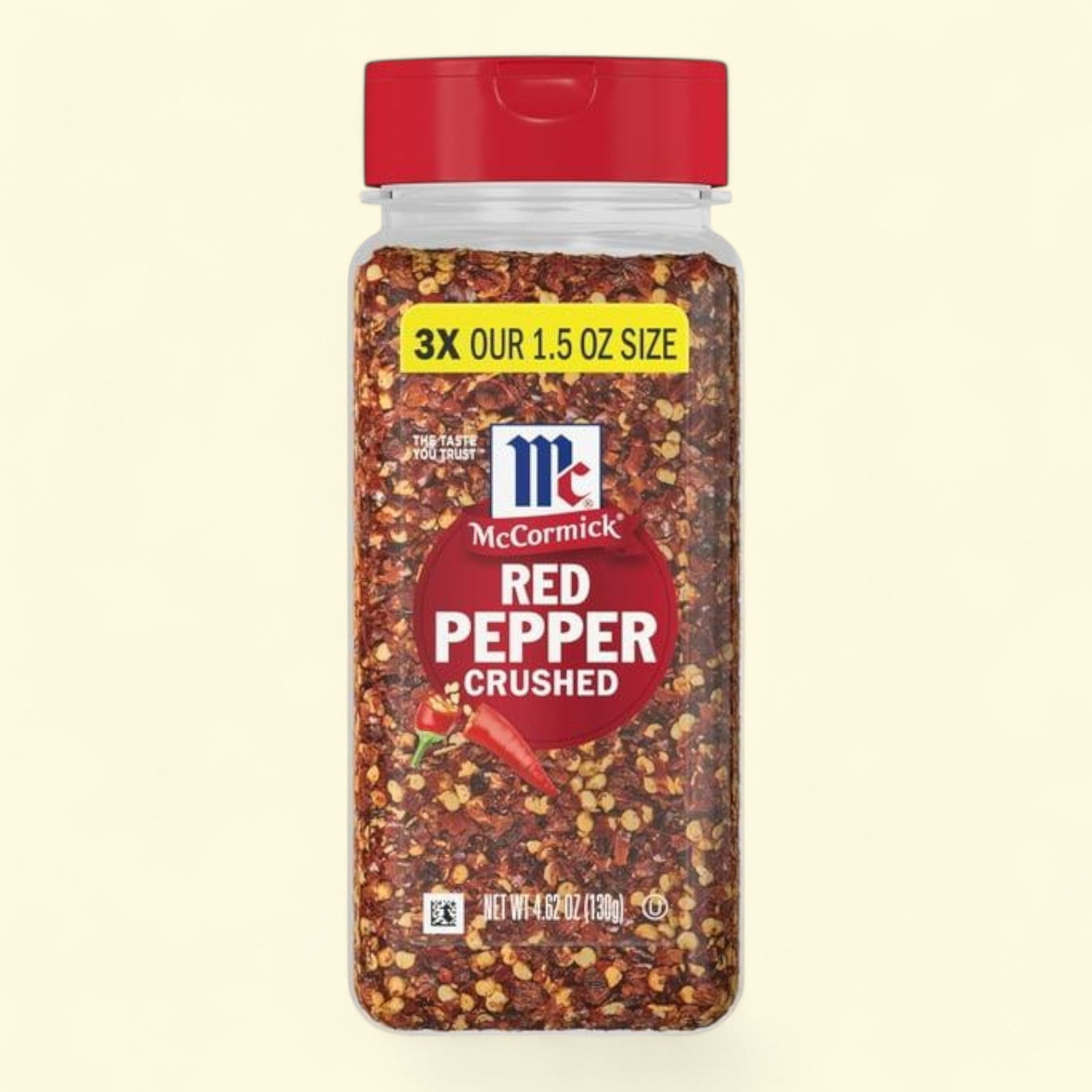 McCormick Crushed Red Pepper, 4.62 oz — authentic US product shipped worldwide by Treatspree