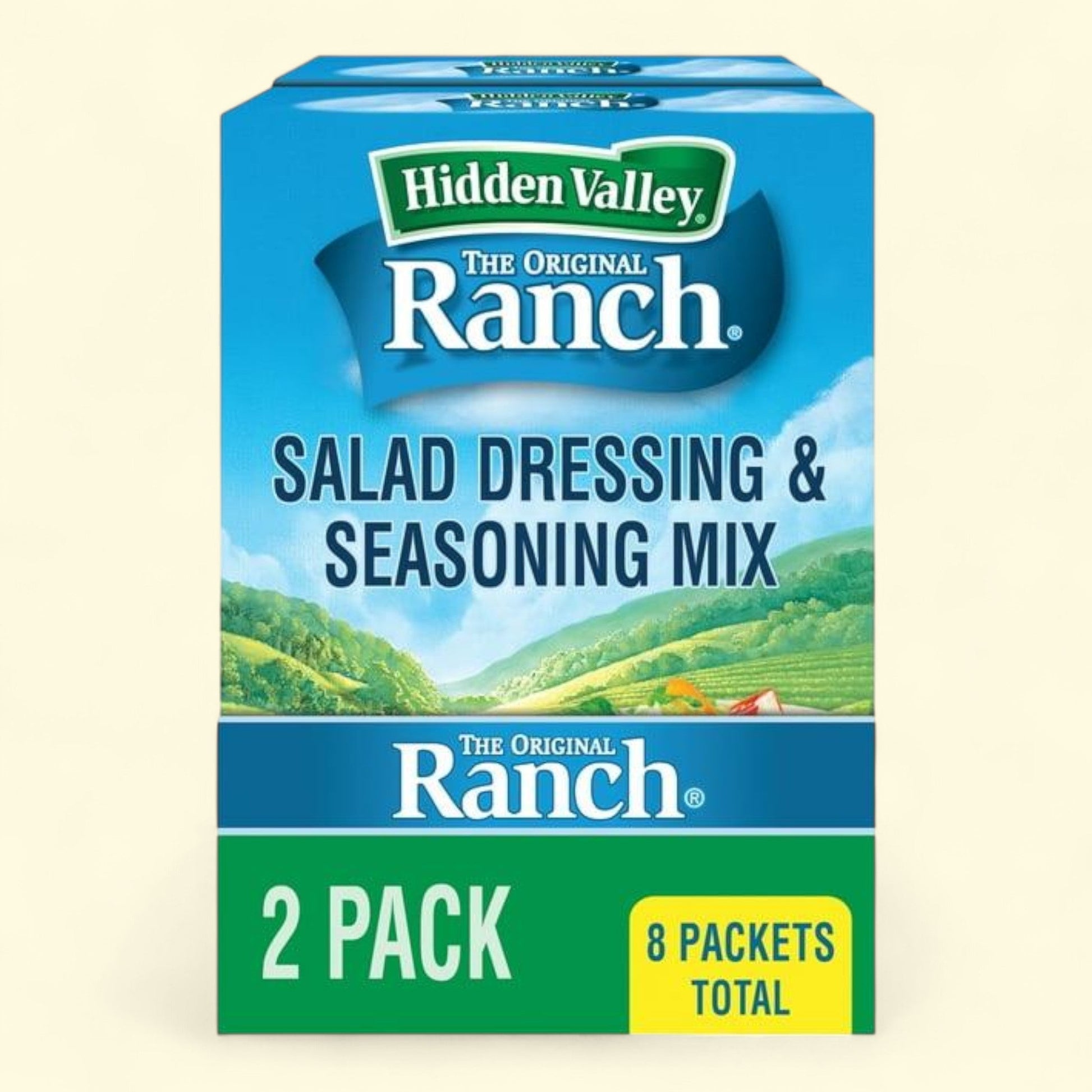Hidden Valley Ranch Salad Dressing & Seasoning Mix, 1 oz, 8 Packets — authentic US product shipped worldwide by Treatspree