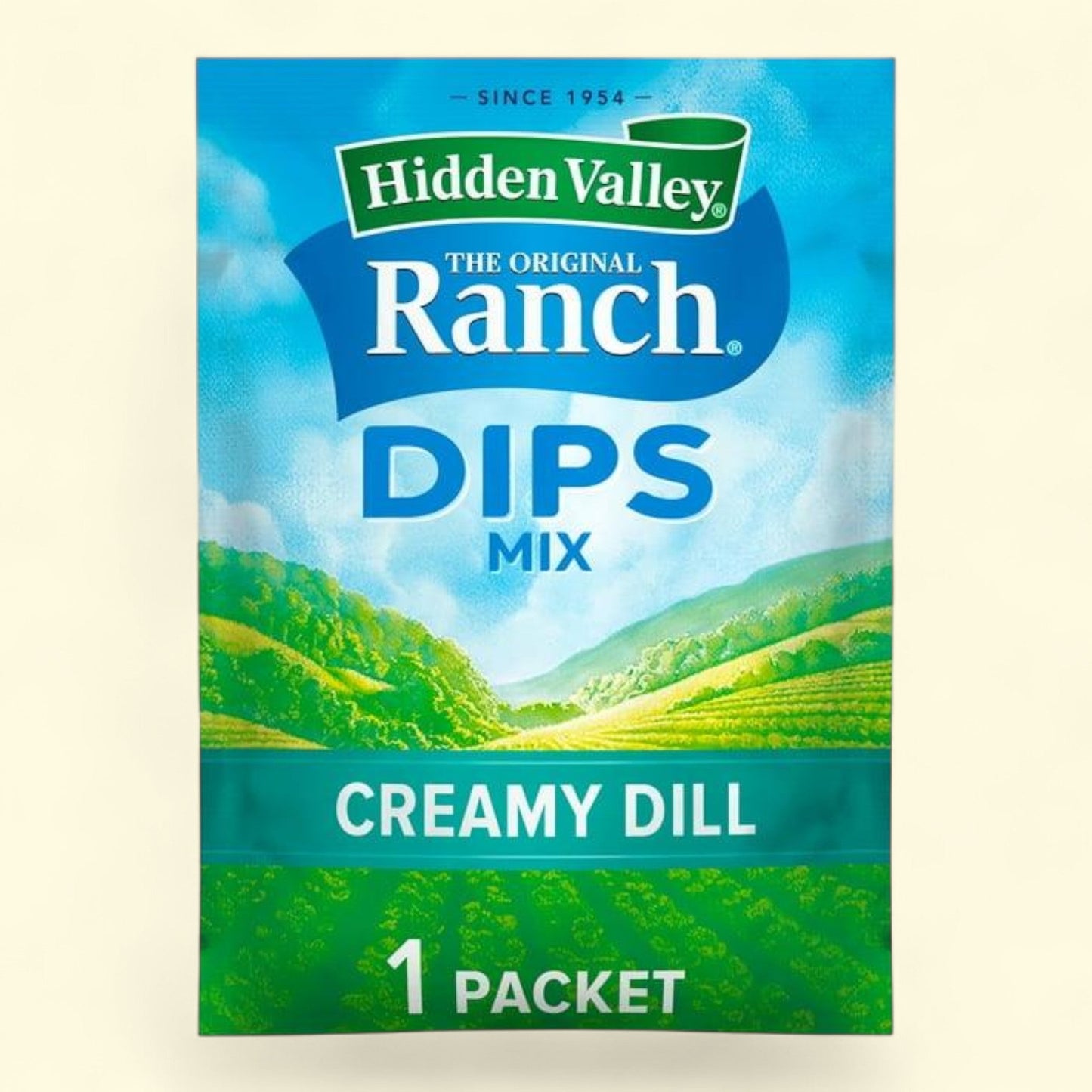Hidden Valley Creamy Dill Ranch Dips Mix, 0.9 oz — authentic US product shipped worldwide by Treatspree
