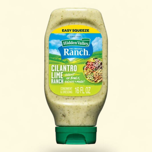 Hidden Valley Cilantro Lime Ranch Dressing, 16 fl. oz. — authentic US product shipped worldwide by Treatspree