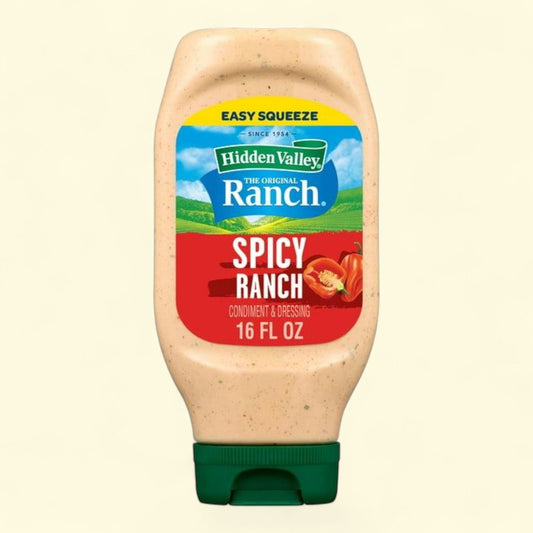 Hidden Valley Spicy Ranch Dressing, 16 Fluid Ounce — authentic US product shipped worldwide by Treatspree