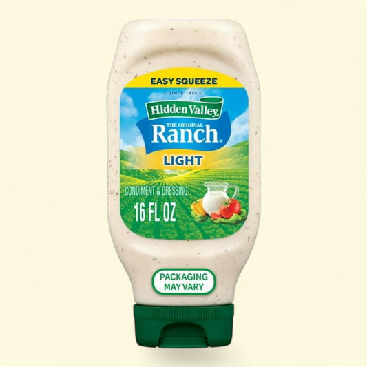 Hidden Valley Original Ranch Light Salad Dressing, 16 Ounce Bottle — authentic US product shipped worldwide by Treatspree