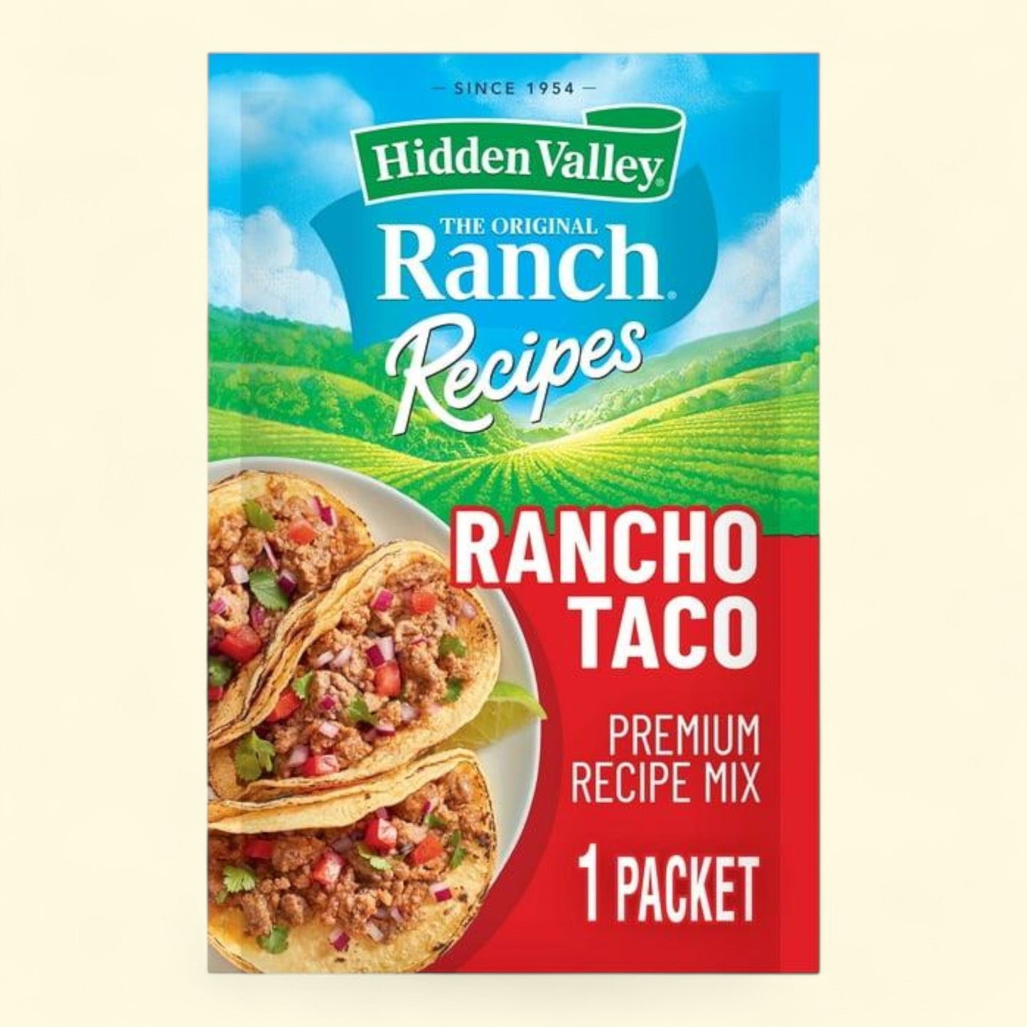 Hidden Valley Ranch Night Rancho Taco Seasoning Mix, 1 oz — authentic US product shipped worldwide by Treatspree