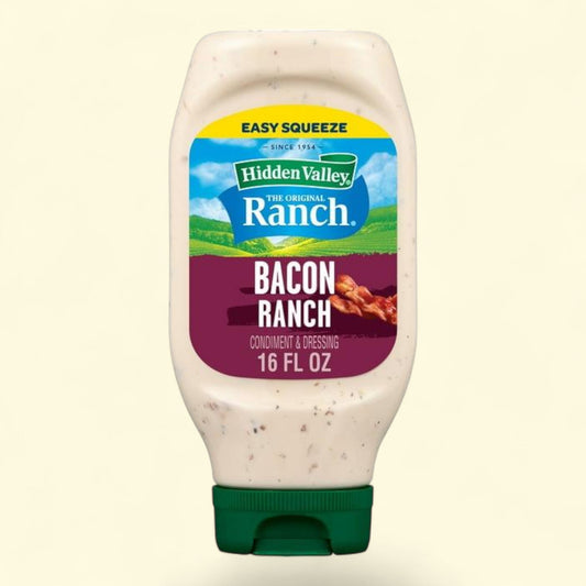 Hidden Valley Bacon Ranch Dressing, 16 oz. — authentic US product shipped worldwide by Treatspree