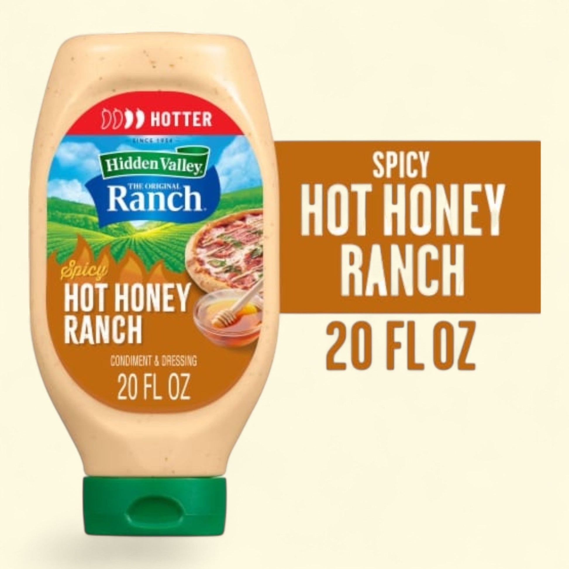 Hidden Valley Spicy Hot Honey Ranch Dressing, 16 oz — authentic US product shipped worldwide by Treatspree