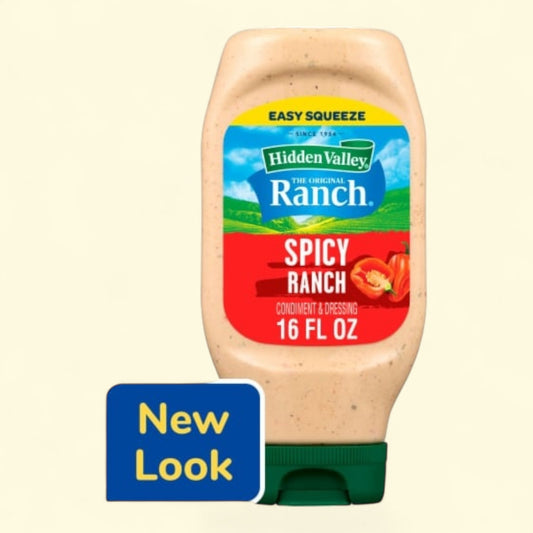 Hidden Valley Spicy Ranch Dressing, 16 oz — authentic US product shipped worldwide by Treatspree