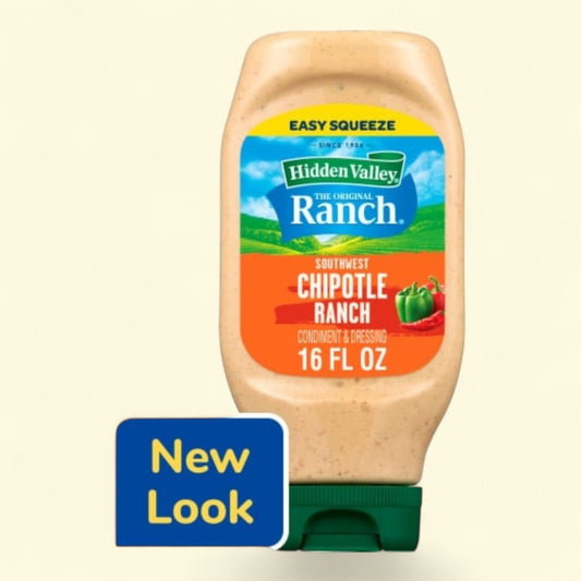 Hidden Valley Southwest Chipotle Ranch Dressing, 16 oz — authentic US product shipped worldwide by Treatspree