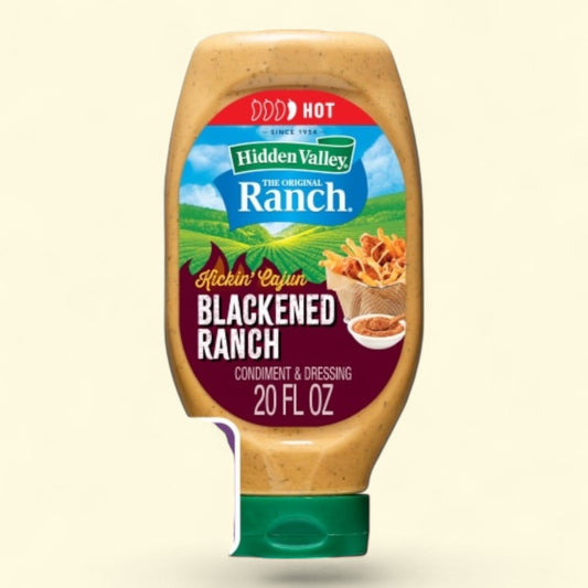 Hidden Valley Kickin Cajun Blackened Ranch, 12 oz — authentic US product shipped worldwide by Treatspree