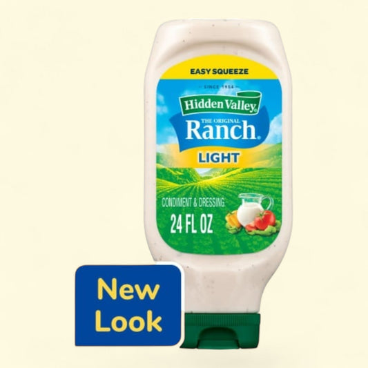 Hidden Valley Light Ranch Dressing, 16 oz. — authentic US product shipped worldwide by Treatspree