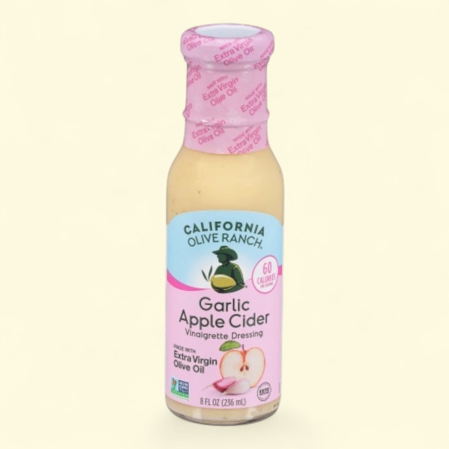 California Olive Ranch Garlic Apple Cider Vinaigrette Dressing, 12 oz
