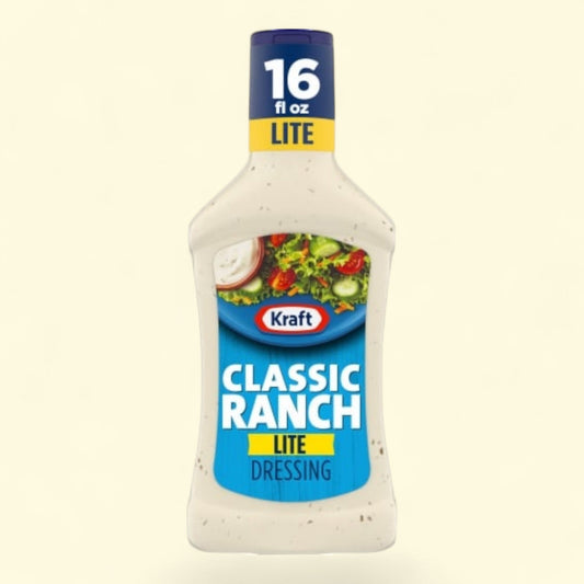 Kraft Classic Ranch Salad Dressing, Light, 16 oz — authentic US product shipped worldwide by Treatspree