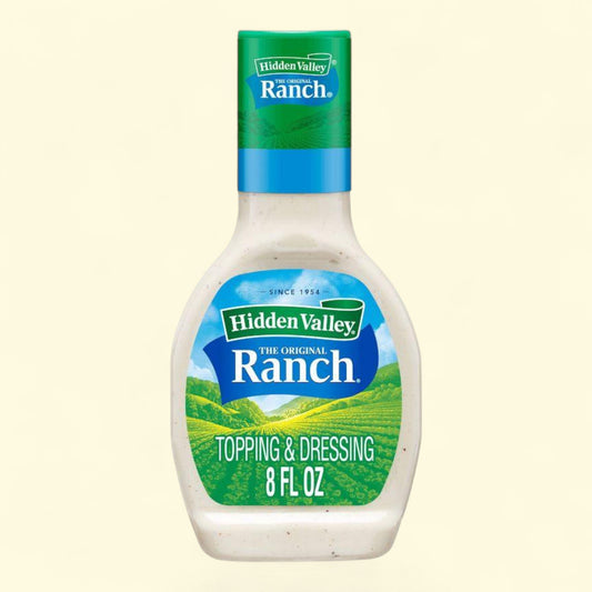 Hidden Valley Original Ranch Salad Dressing & Topping, 8 fl oz — authentic US product shipped worldwide by Treatspree