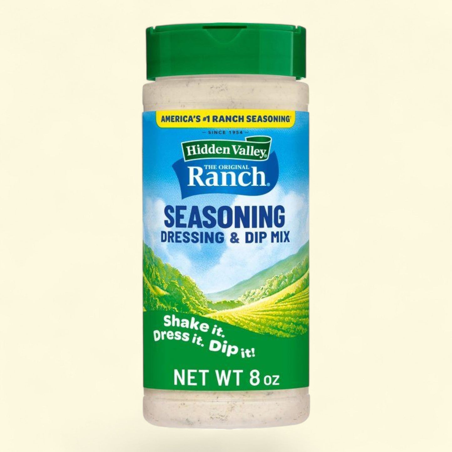 Hidden Valley Ranch Seasoning & Salad Dressing Mix, 8oz — authentic US product shipped worldwide by Treatspree