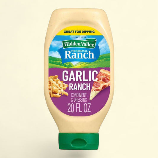 Hidden Valley Garlic Ranch, 20 fl oz — authentic US product shipped worldwide by Treatspree