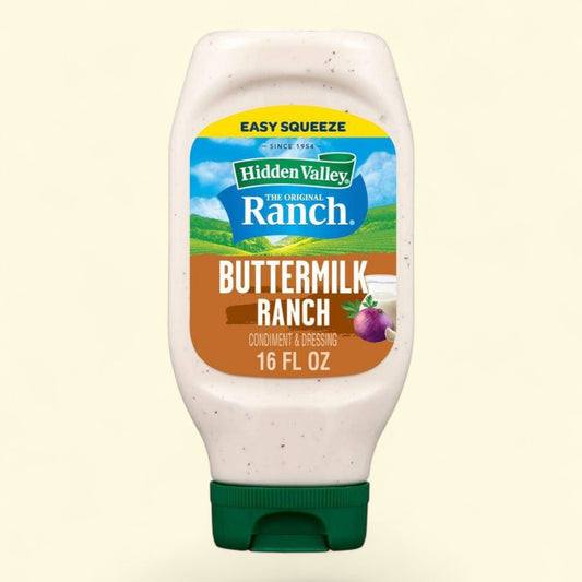 Hidden Valley Buttermilk Ranch Salad Dressing, 16 fl oz — authentic US product shipped worldwide by Treatspree