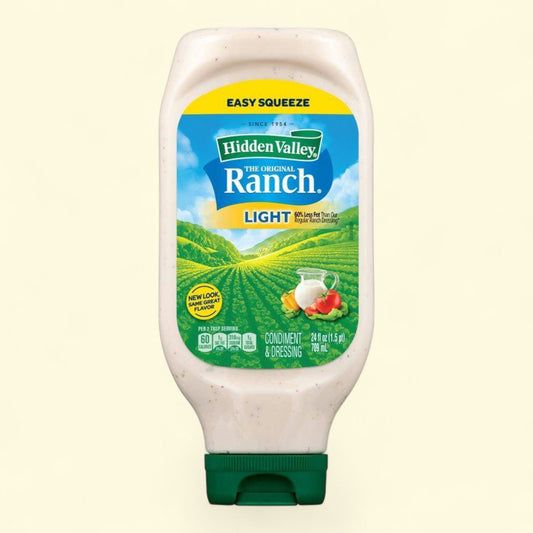 Hidden Valley Original Ranch Light Salad Dressing, 24 fl oz — authentic US product shipped worldwide by Treatspree