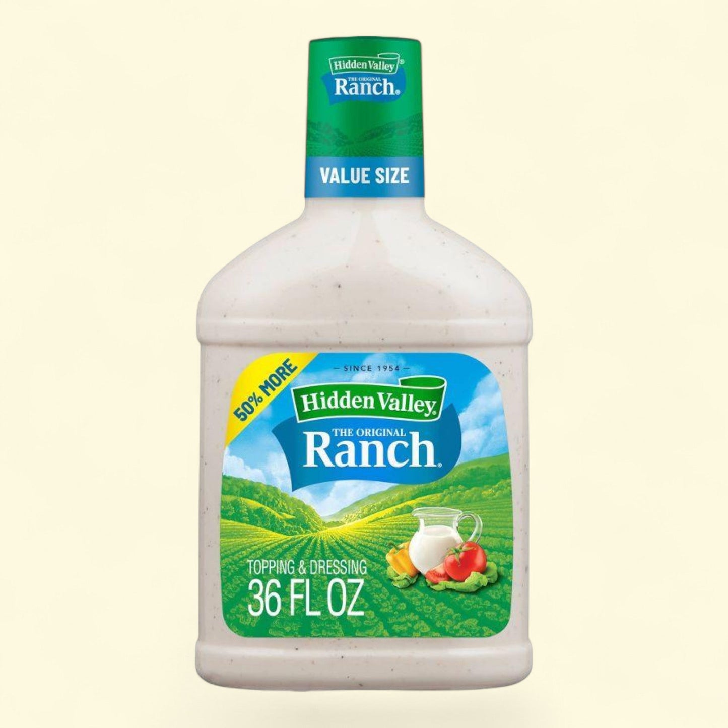 Hidden Valley Original Ranch Salad Dressing, 36 fl oz — authentic US product shipped worldwide by Treatspree