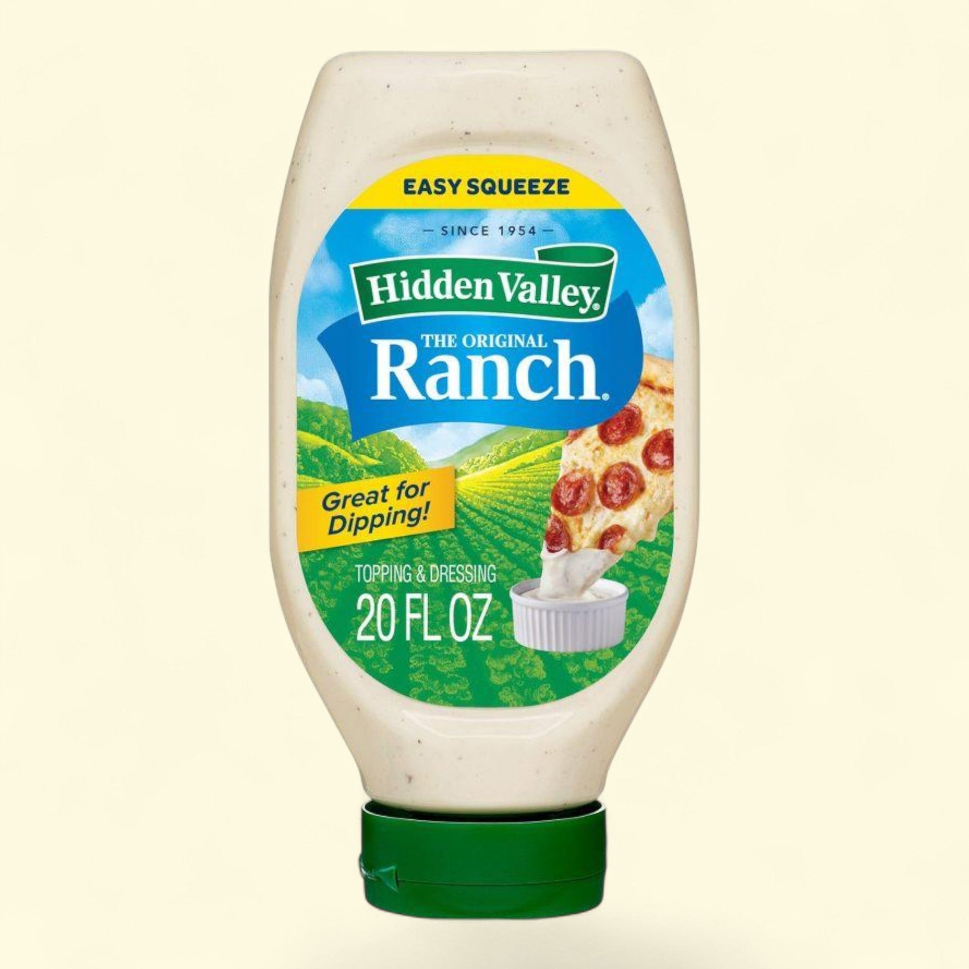 Hidden Valley Original Ranch Salad Dressing & Topping, 20 fl oz — authentic US product shipped worldwide by Treatspree