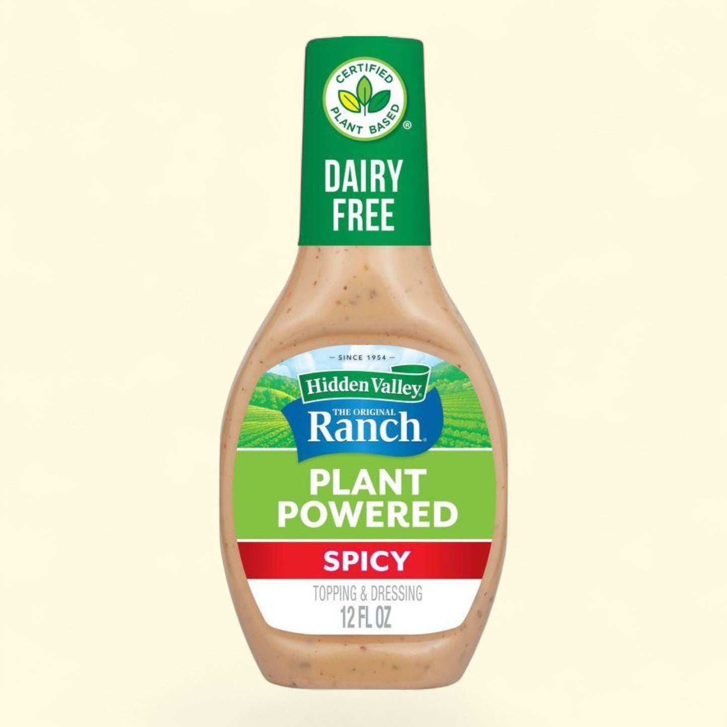 Hidden Valley Vegan Spicy Ranch Salad Dressing, 12 fl oz — authentic US product shipped worldwide by Treatspree