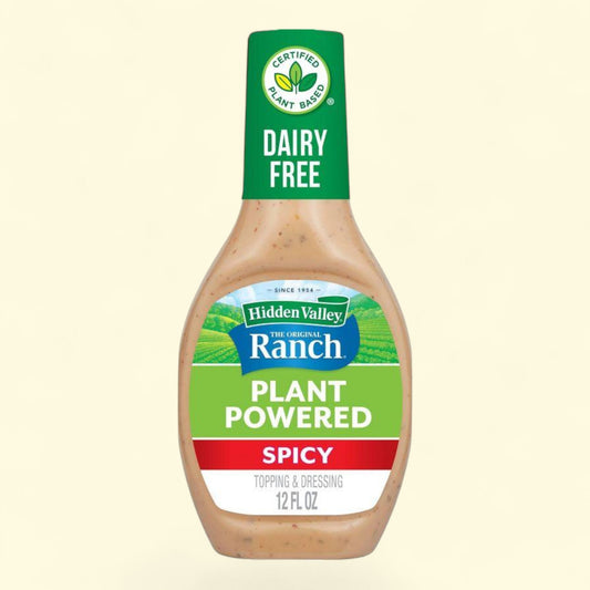 Hidden Valley Vegan Spicy Ranch Salad Dressing, 12 fl oz — authentic US product shipped worldwide by Treatspree