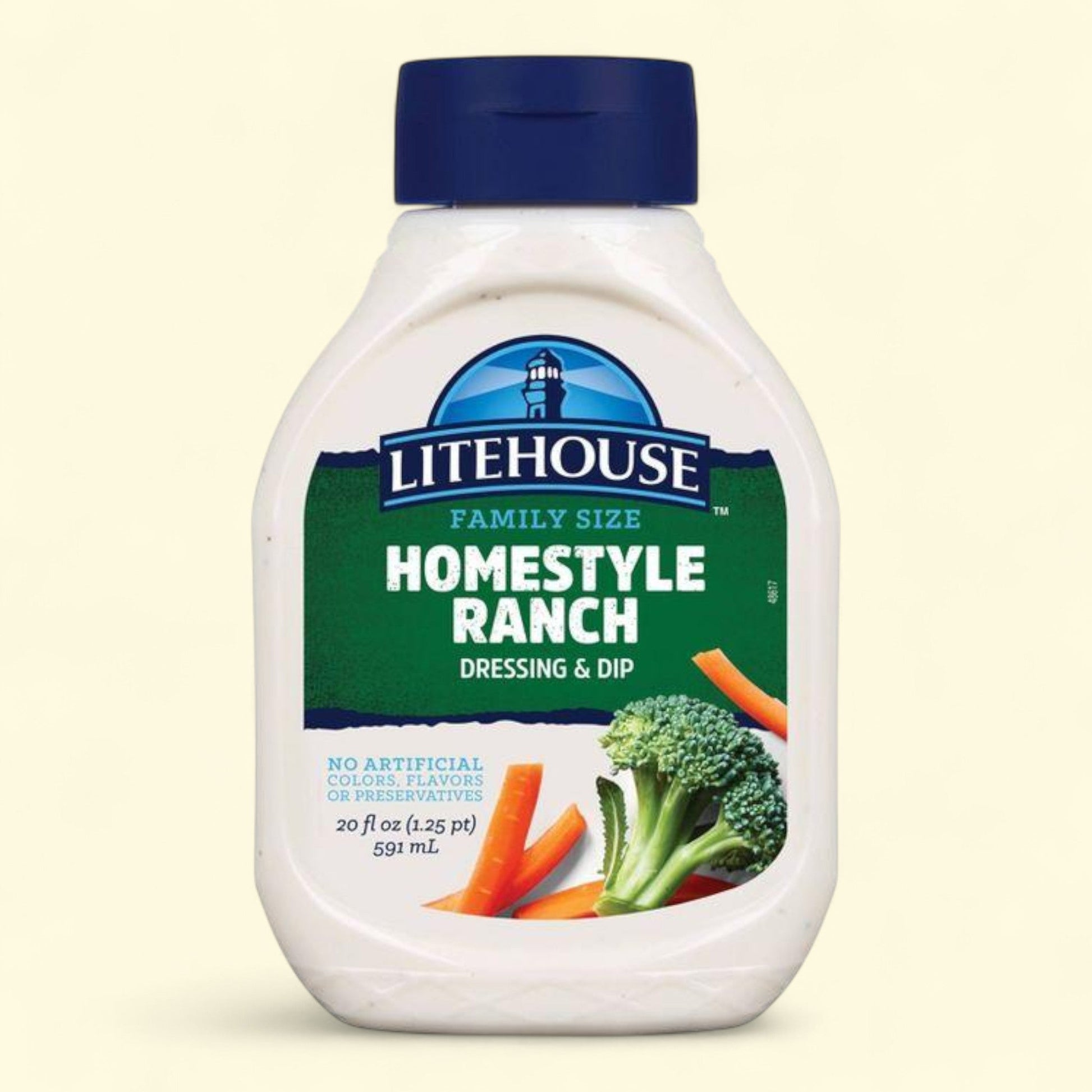 Litehouse Ranch Dressing, 20 fl oz — authentic US product shipped worldwide by Treatspree